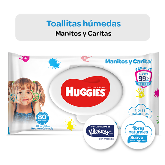 Toallitas Húmedas Manitos y Carita