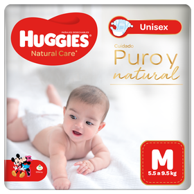 Pañal Huggies Natural Care, Talla M